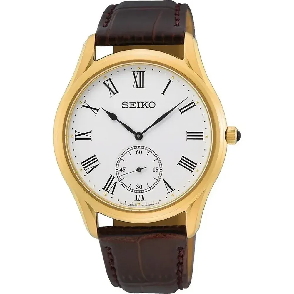 Vista frontal completa del reloj, encuadre centrado sobre fondo blanco.