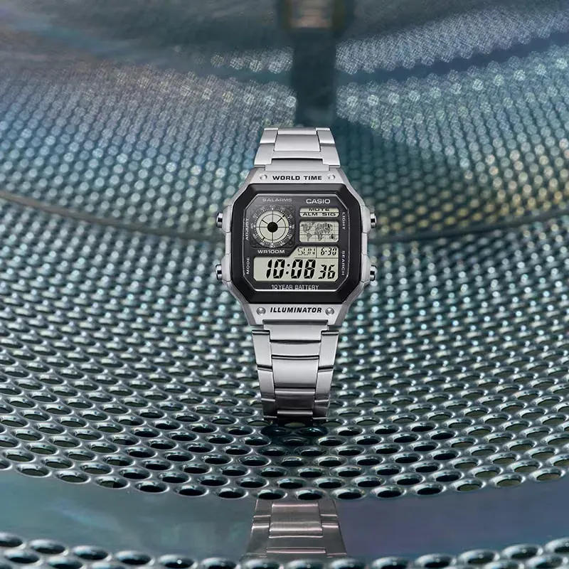 Reloj Casio mapamundi AE-1200WHD-1AVEF