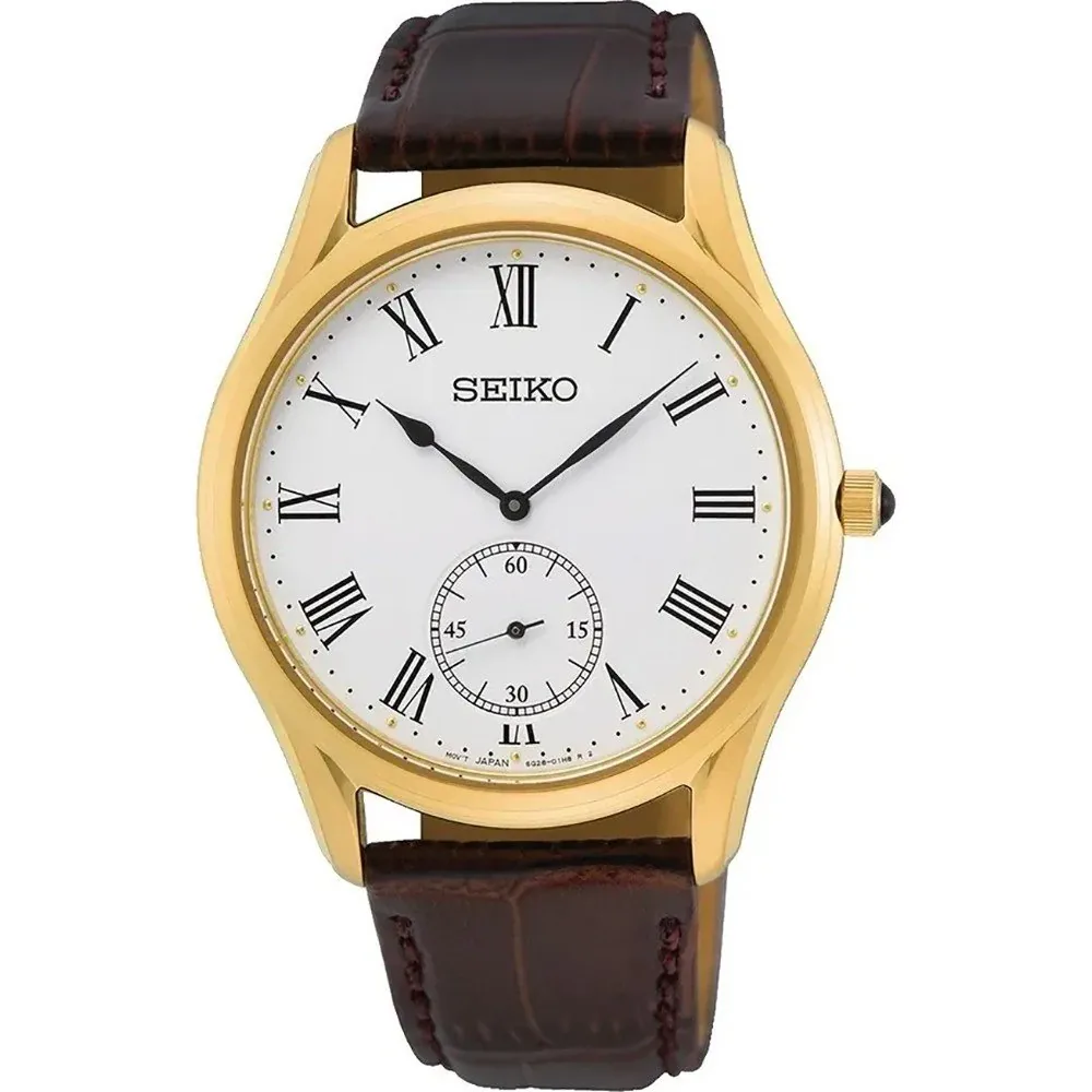 Vista frontal completa del reloj, encuadre centrado sobre fondo blanco.